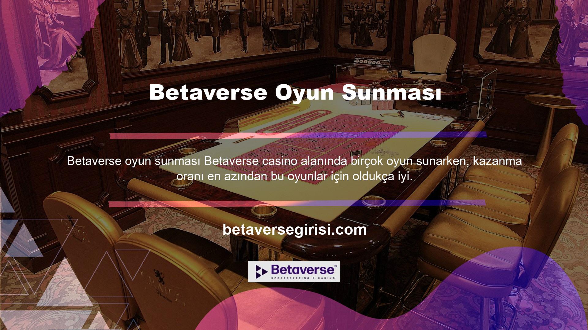 Betaverse Casino Games, herhangi bir olumsuz geri bildirimden kaçınmayı başardı ve bu konuda giderek daha fazla kullanıcı katıyor